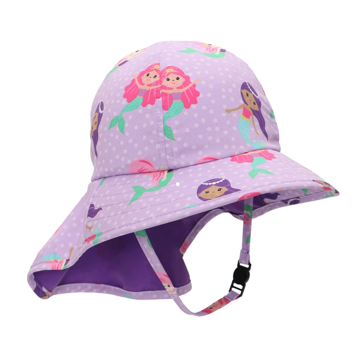 Mermaid Cape Sunhat 2-4Y