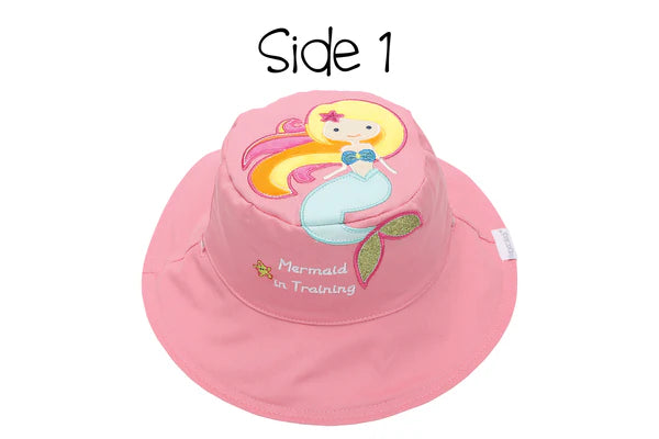 Reversible Mermaid/Seahorse Med 2-4 Sunhat