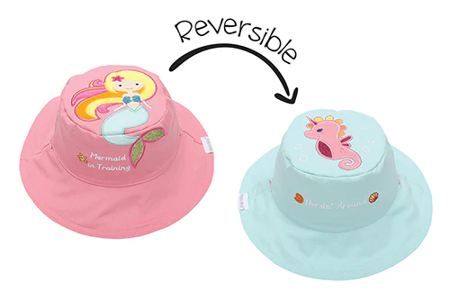 Reversible Mermaid/Seahorse Med 2-4 Sunhat
