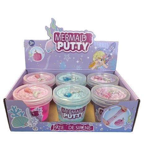 Mermaid Putty With Tail Decal Individual