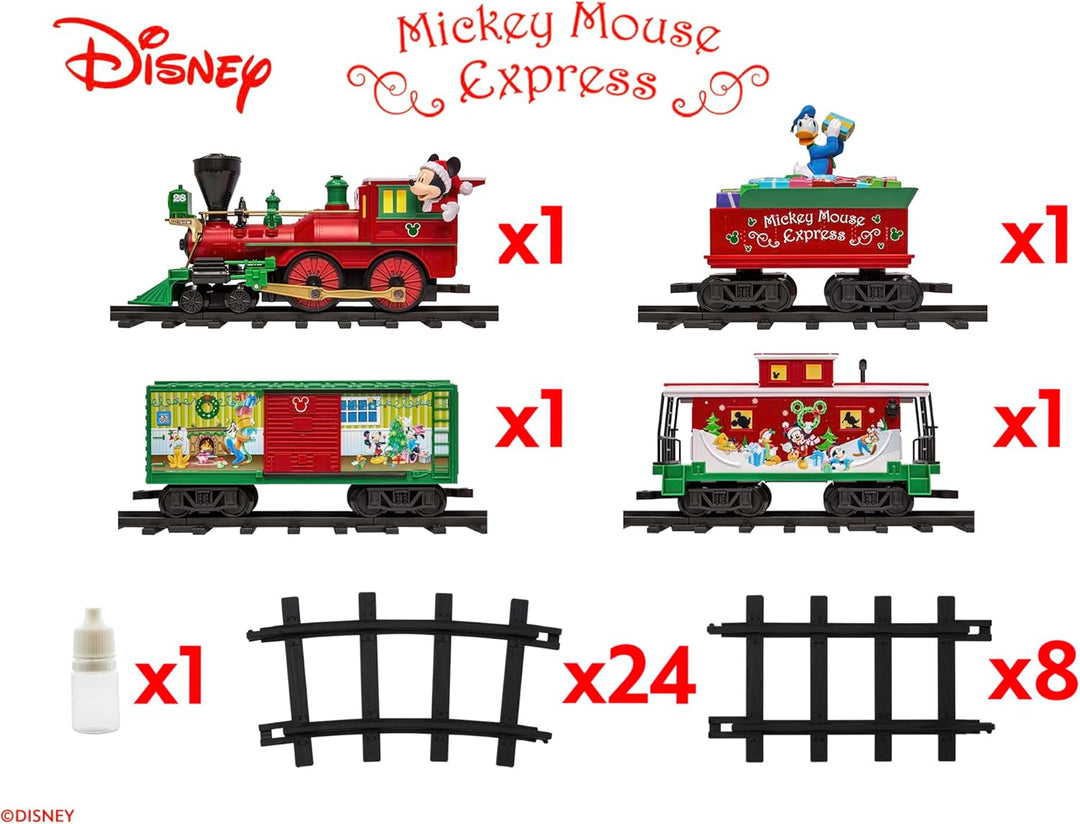 Mickey Mouse Express Ready to Play Train Set