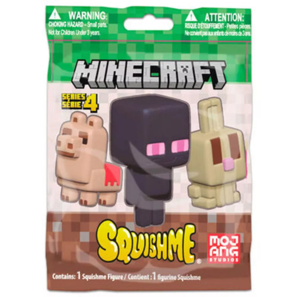 Minecraft Squishme Series 4 Individual – Stevenson's Toys & Games
