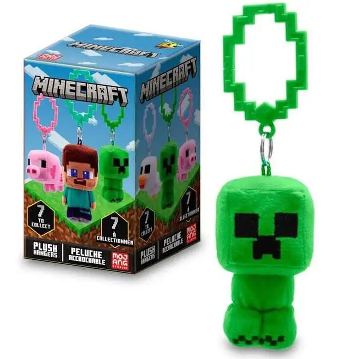 Minecraft Plush Backpack Charm