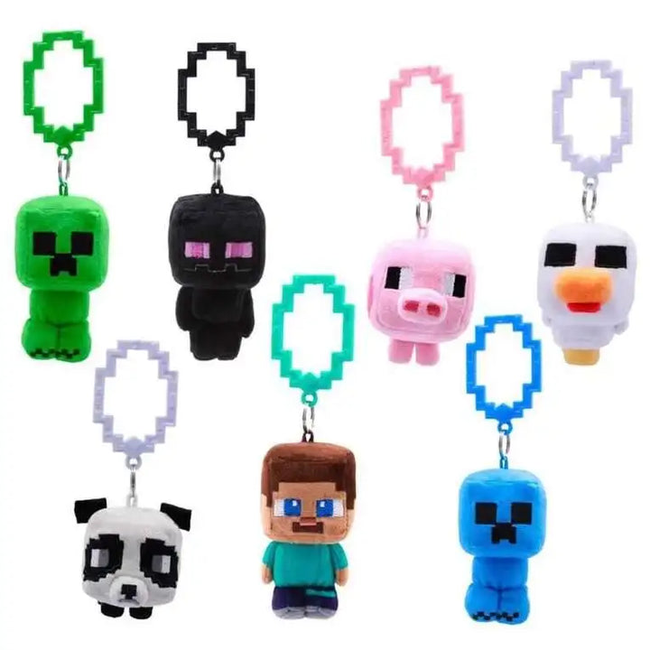 Minecraft Plush Backpack Charm