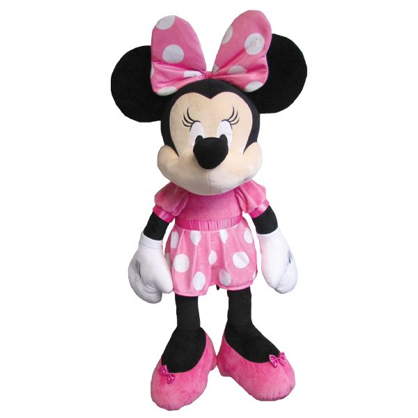 Minnie Mouse Jumbo Plush 36In