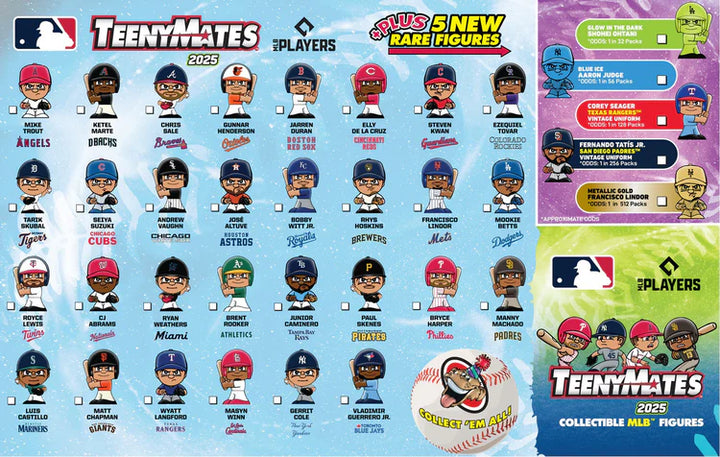 MLB 2025 Teenymates Baseball