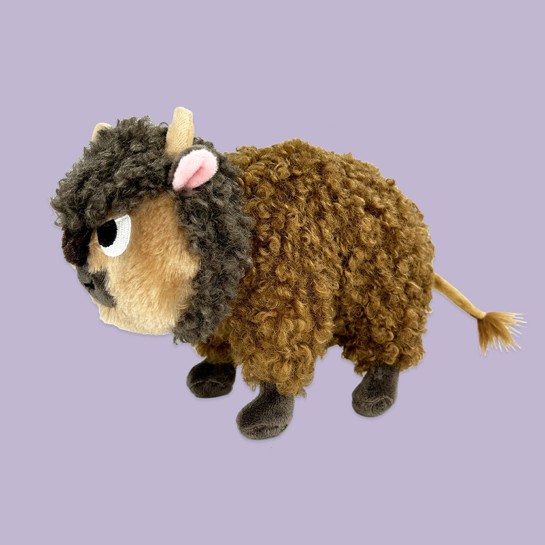 MerryMakers Buffalo Fluffaflo 9" Plush