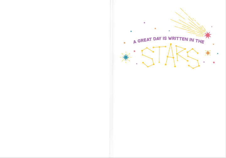 Foil: A Great Day Is Written In The Stars Card