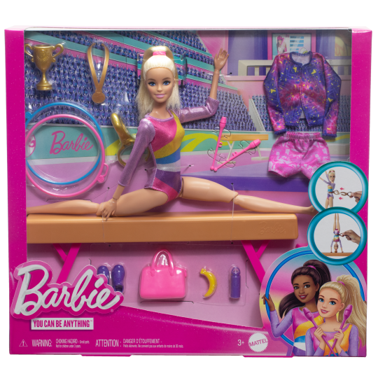 Barbie Gymnastic Blonde New