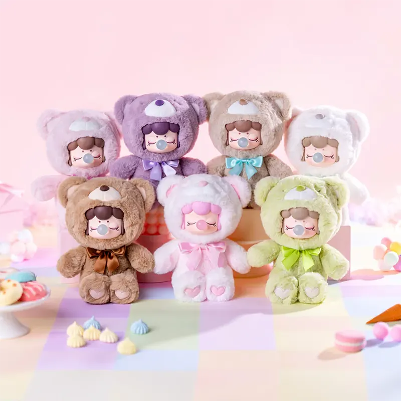 Nanci Colorful Chocolate Cutie Bears