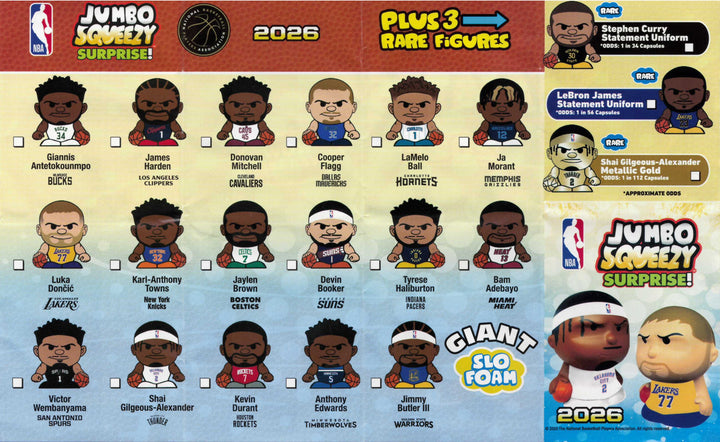 NBA Jumbo Squeezy 2026