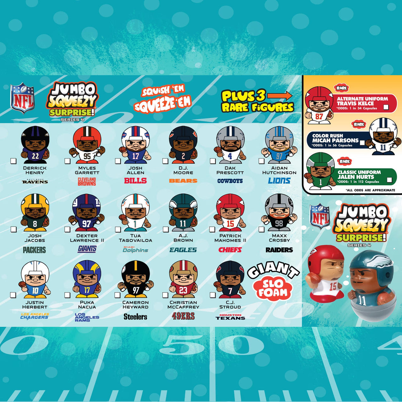 NFL Jumbo Squeezy 2025 – Stevenson's Toys & Games