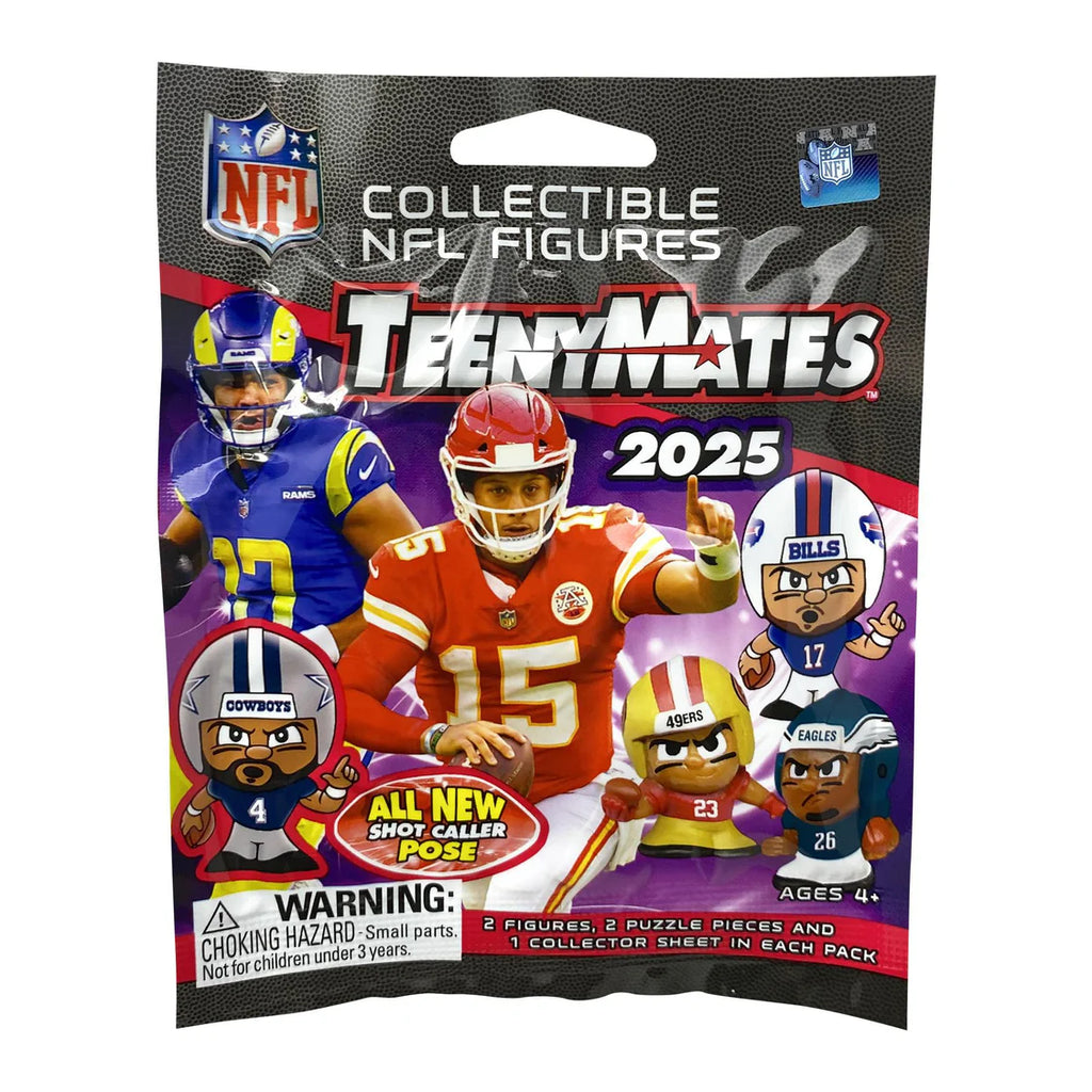 NFL 2025 Teenymates Football – Stevenson's Toys & Games