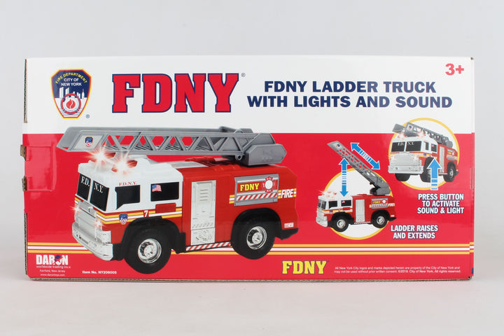 FDNY Ladder Truck W/Light&Sound