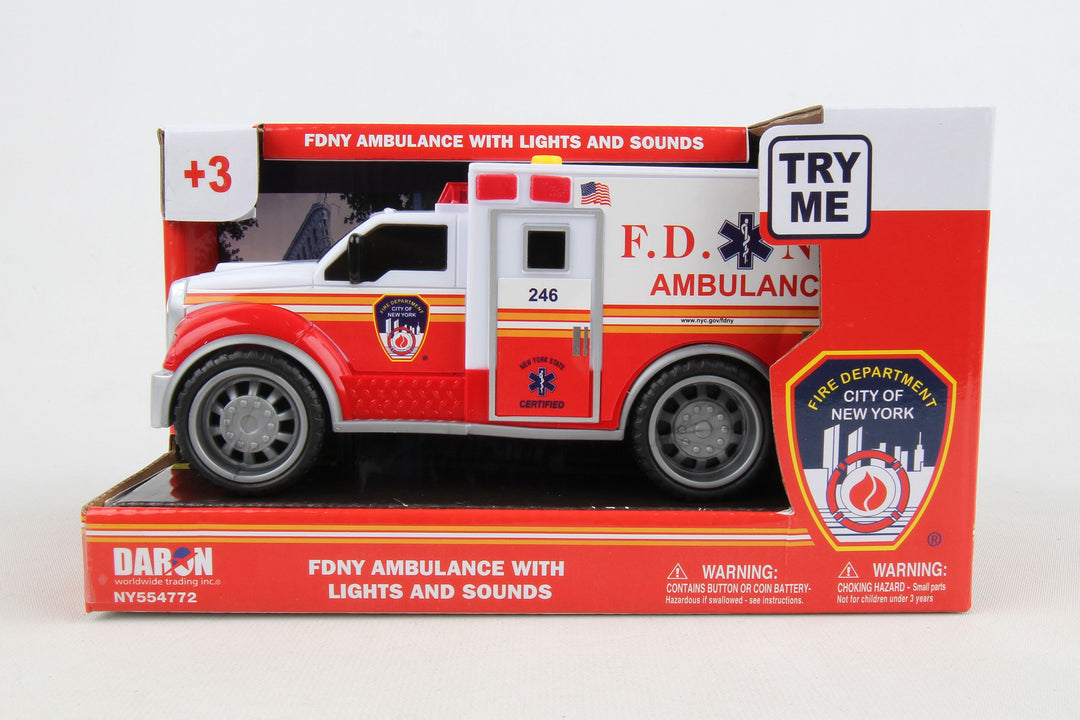 FDNY Ambulance W/Lights Sounds New