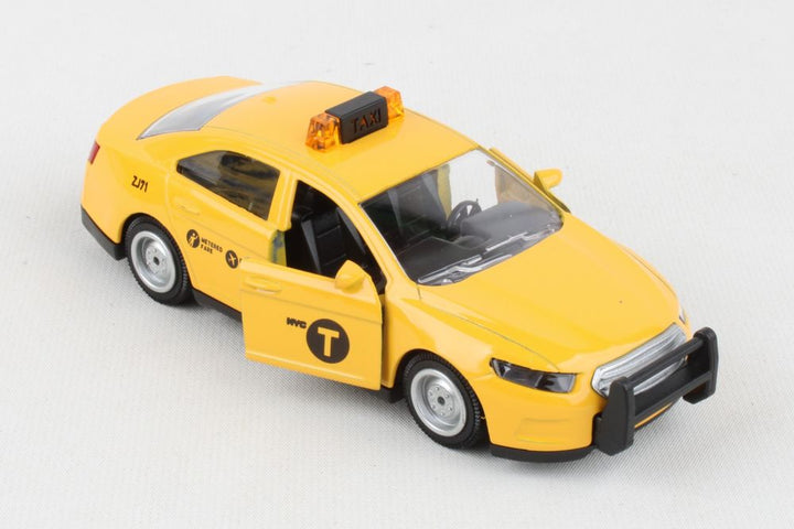 NYC Taxi Pullback Die Cast