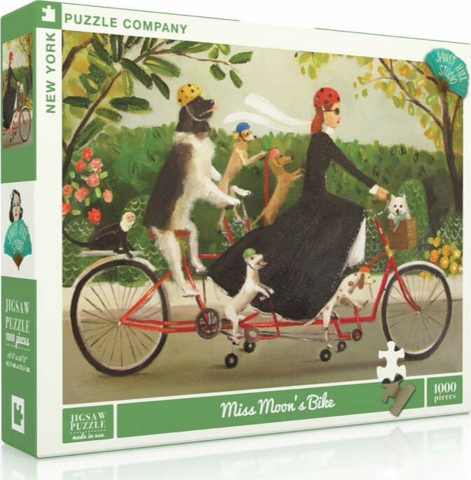 Miss Moon's Bike Puzzle (1000 Pc)