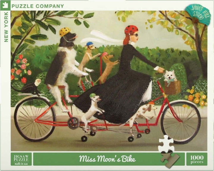 Miss Moon's Bike Puzzle (1000 Pc)