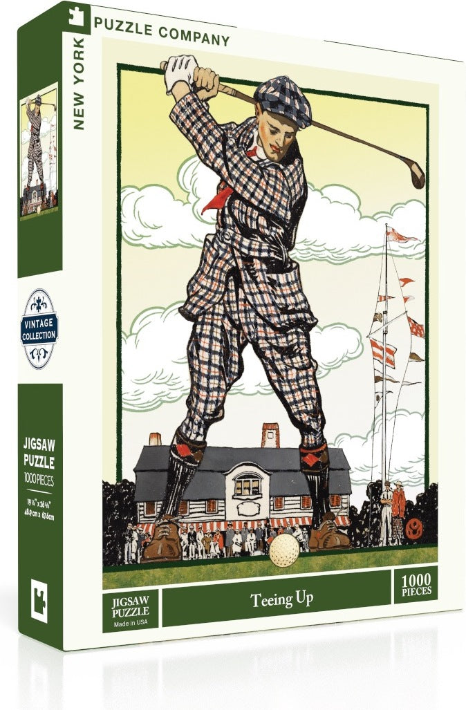 Teeing up (1000 pc)