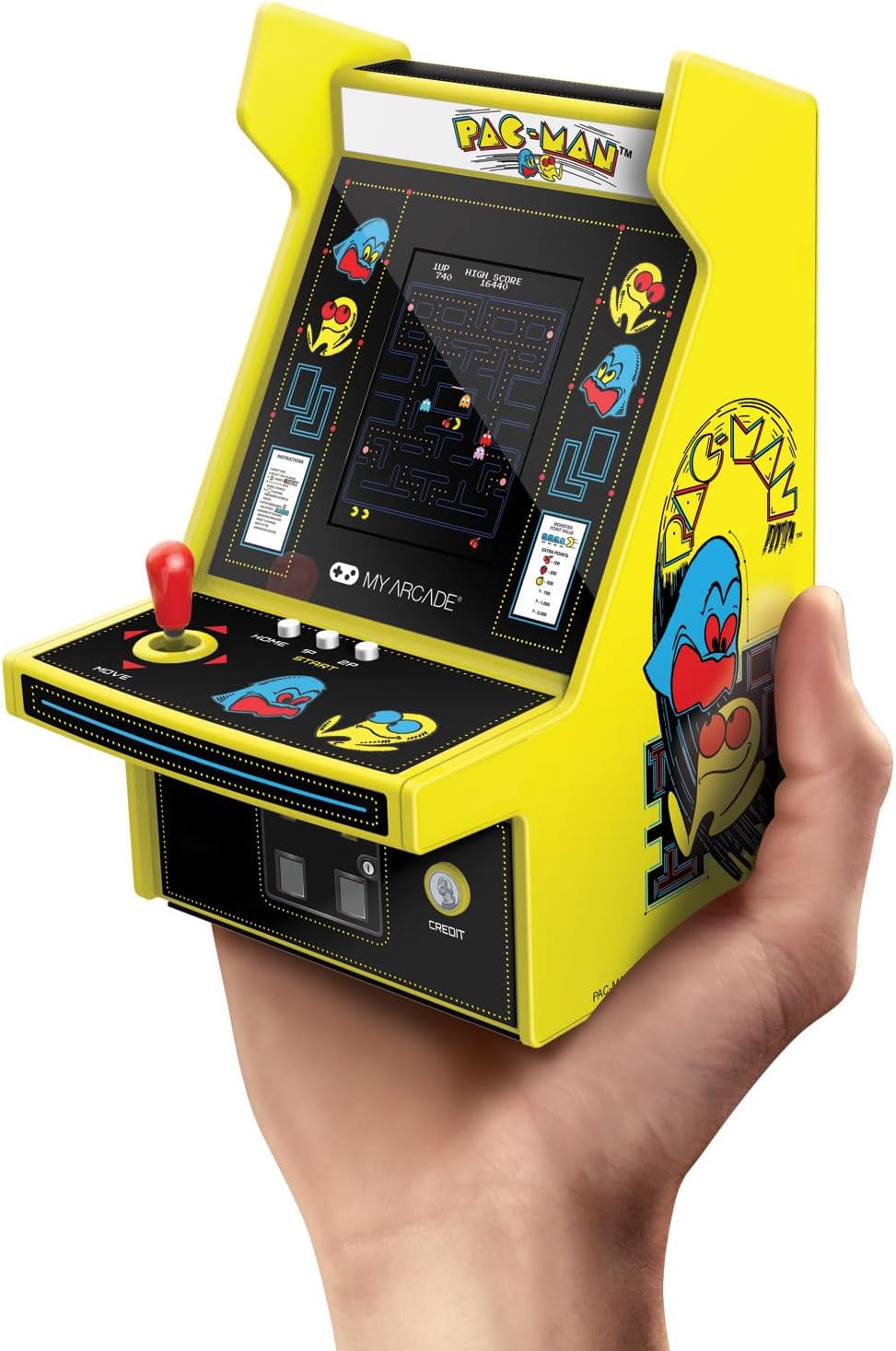 Micro Player Pro Pacman Portable Retro