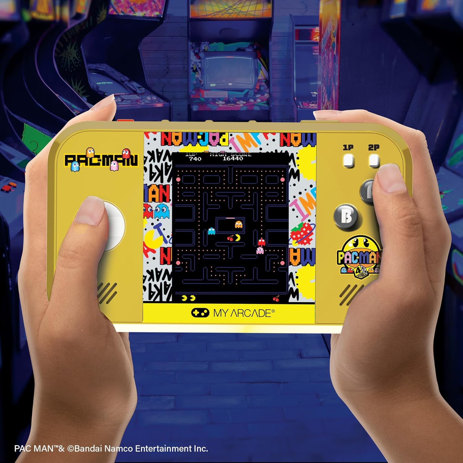 Pacman Pocket Player Max 45th Anniversary – Stevenson's Toys & Games