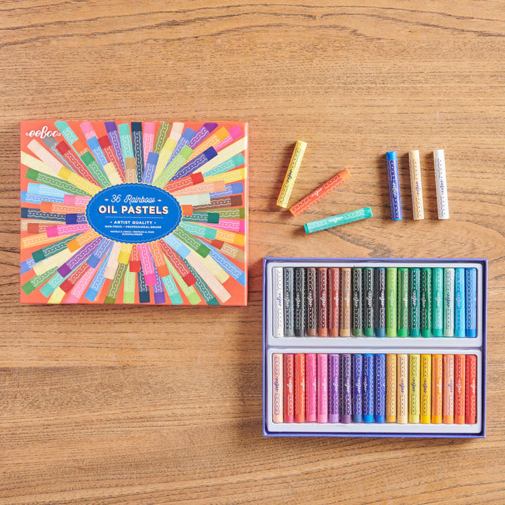 Rainbow 36 Oil Pastels