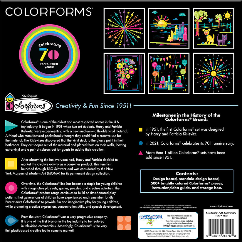 Colorforms® 70th Anniversary Boxed Set