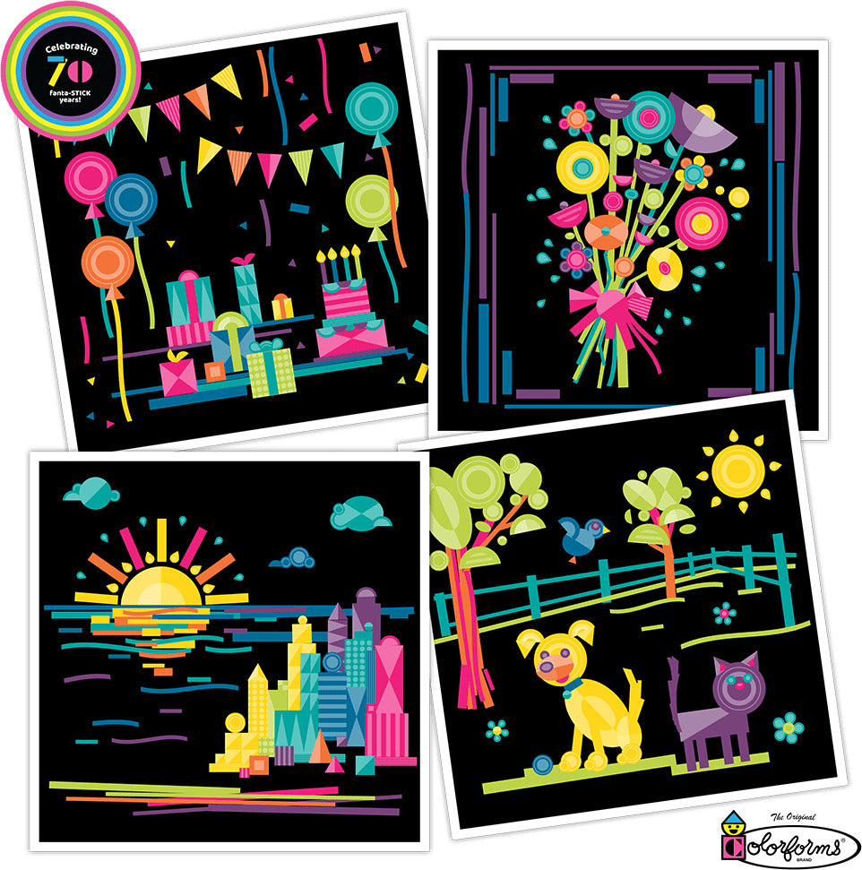 Colorforms® 70th Anniversary Boxed Set