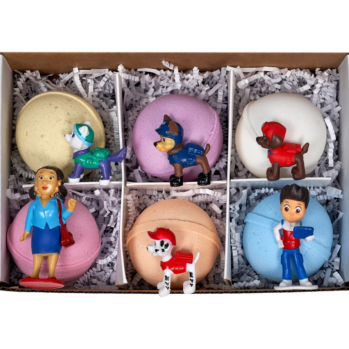 6 Paw Patrol Bath Bomb Gift Set