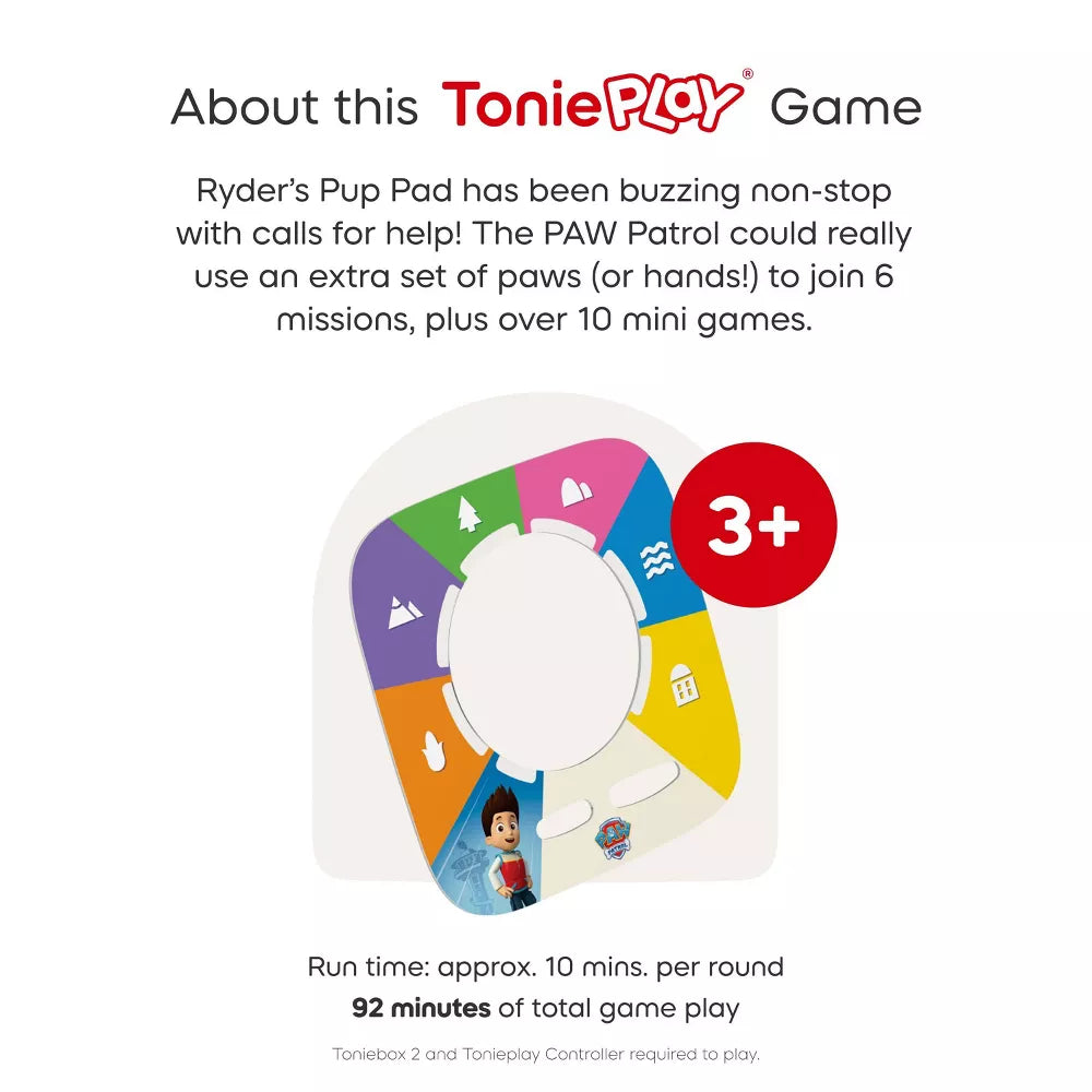 Tonieplay Paw Patrol Game & Controller Set