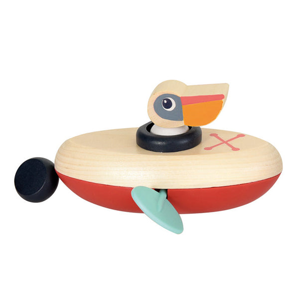 Clockwork Pelican Water Toy