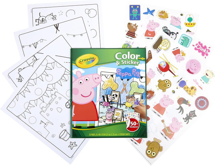 Crayola Color & Sticker Peppa Pig