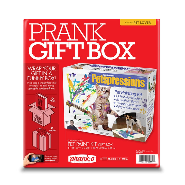 Pet Paint Kit Prank Gift Box