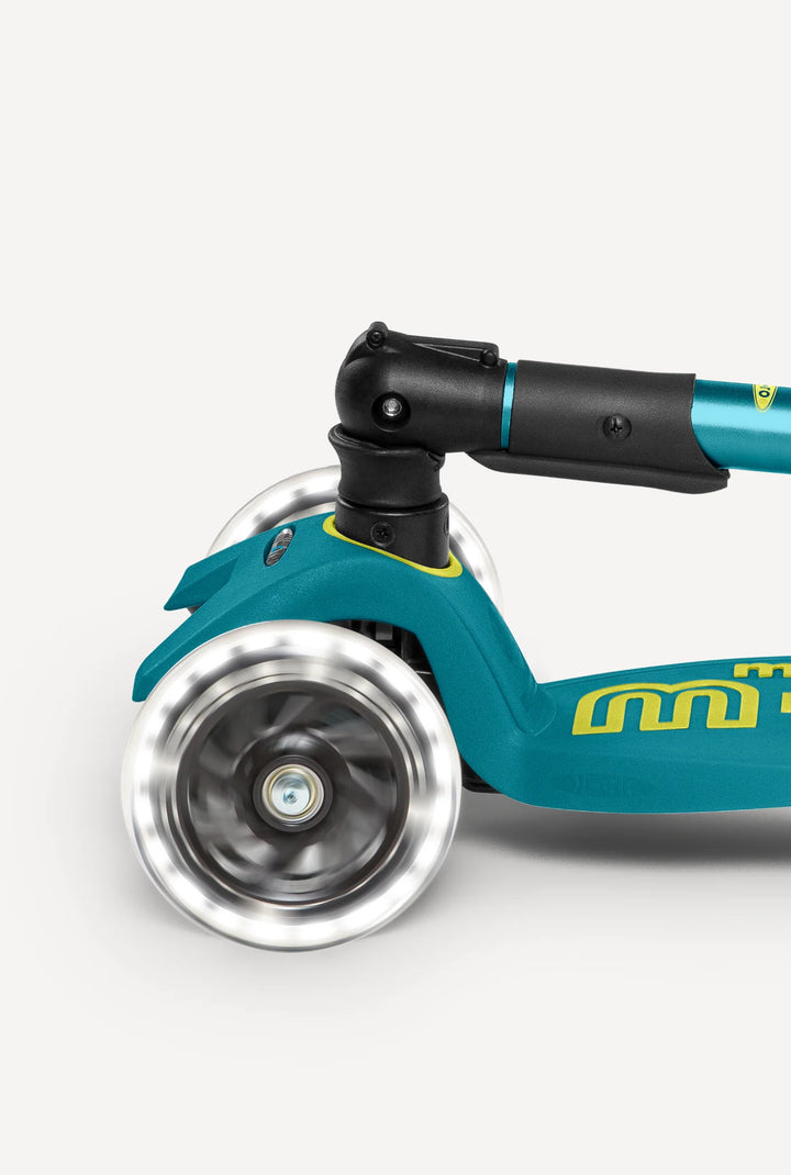Maxi Petrol Green Foldable LED Scooter