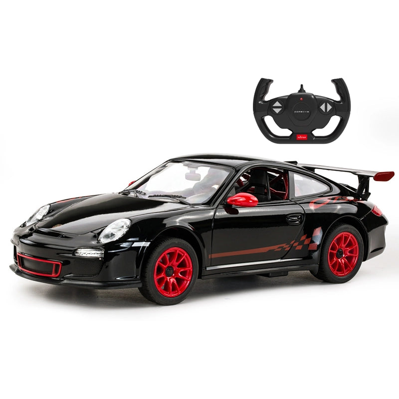 Porsche GT3 1/14 Black Remote Control Car