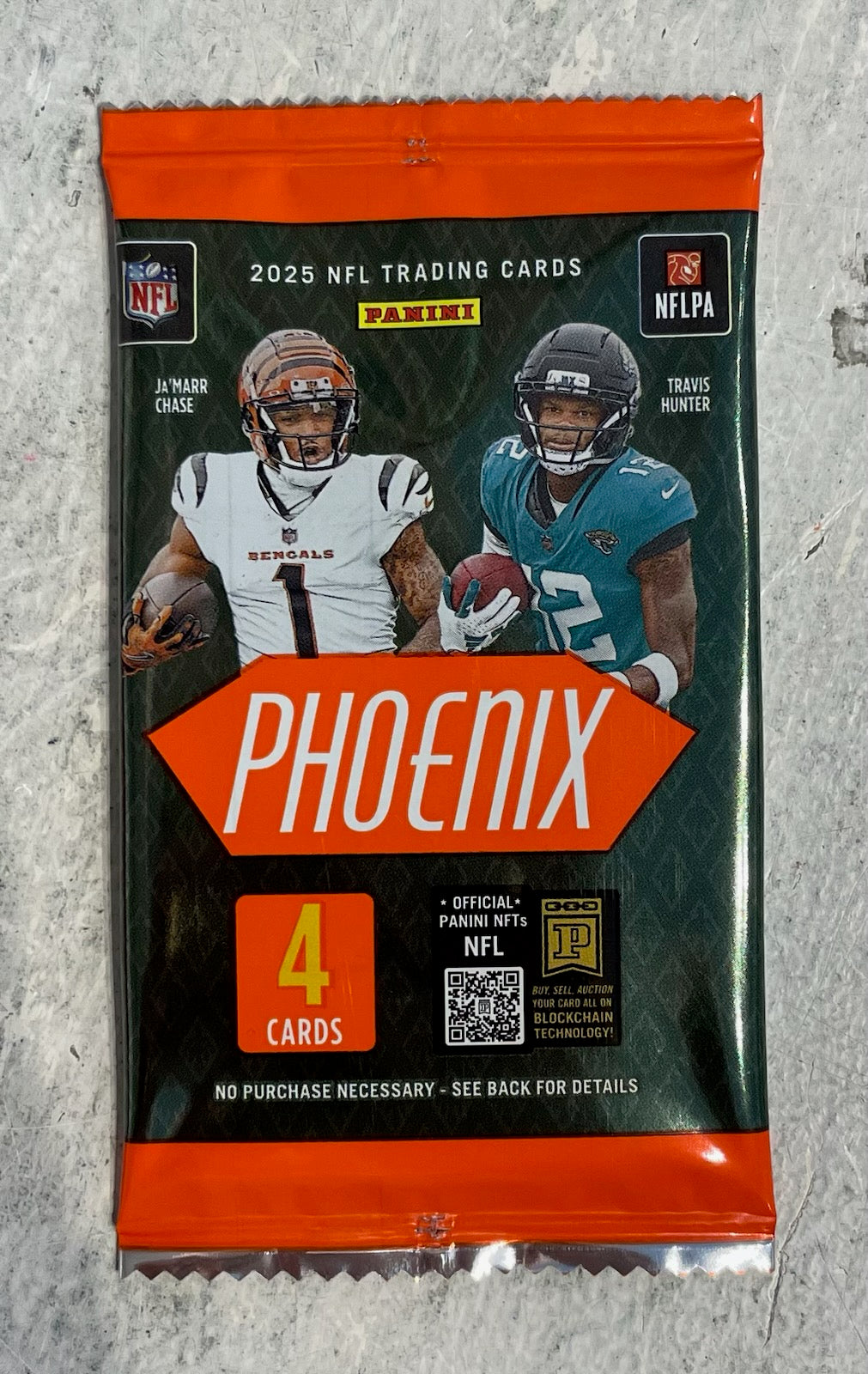 2025 Phoenix Football 4 Card Individual Pack