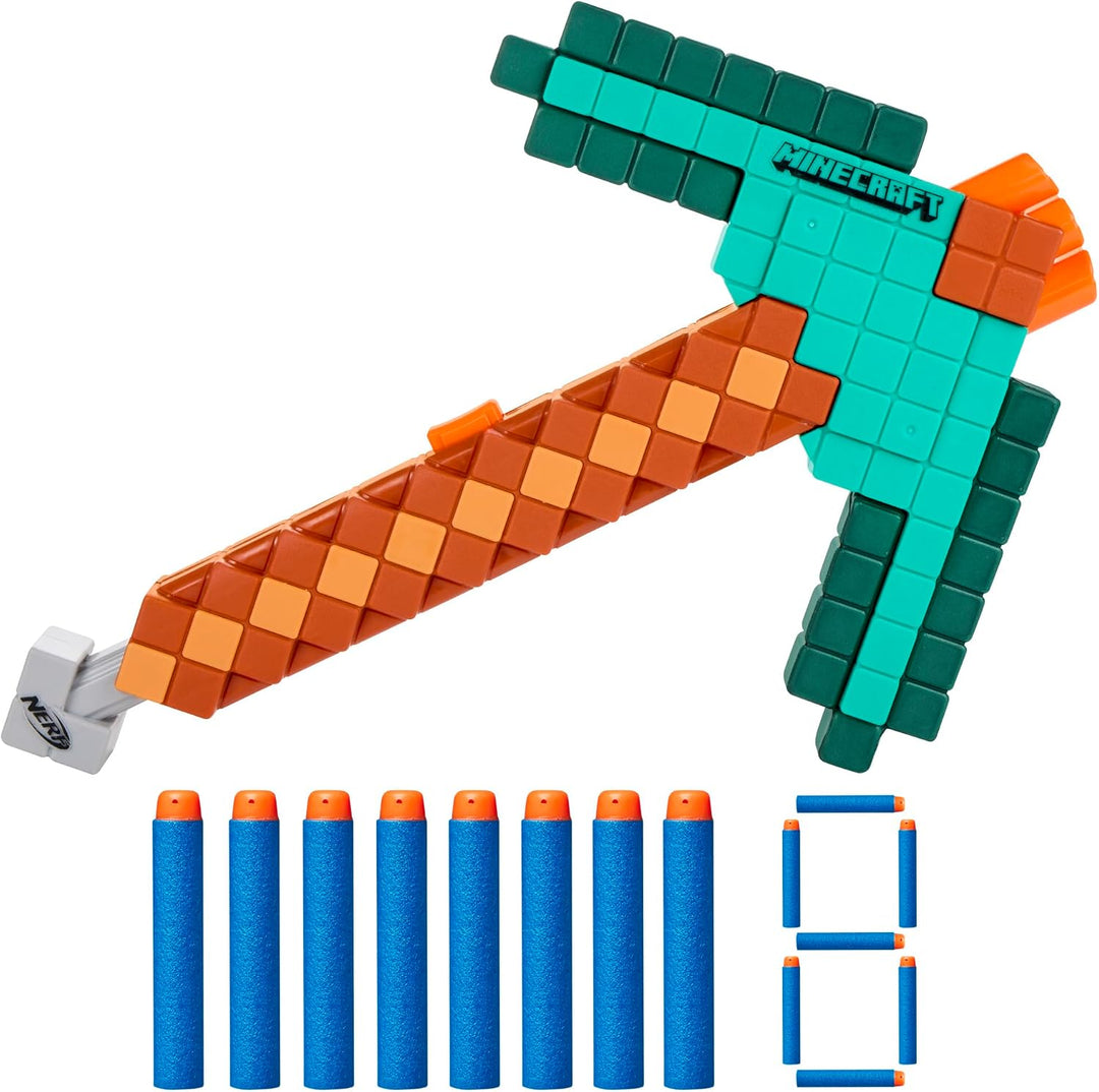 Nerf Minecraft Diamond Pickaxe