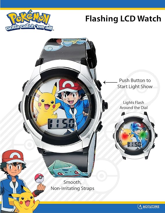 Pokemon Pikachu/Ash Watch