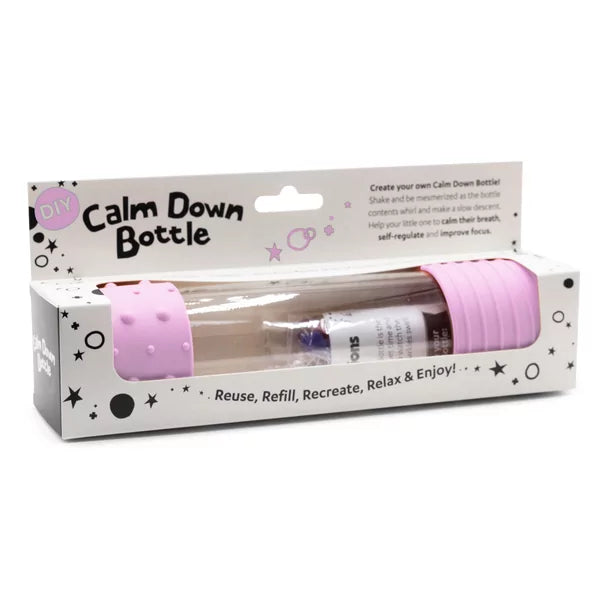 Pink DIY Calm Down Bottle