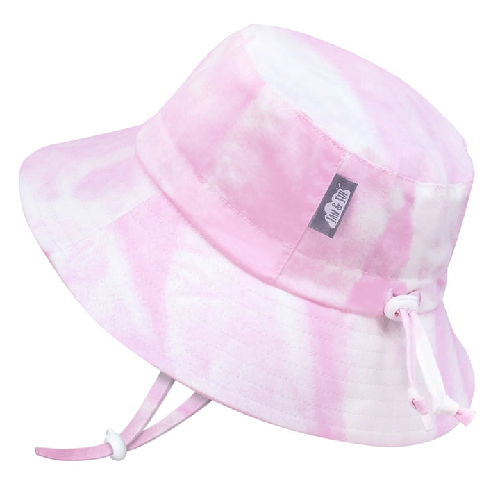 Pink Tie Dye Medium Bucket Hat