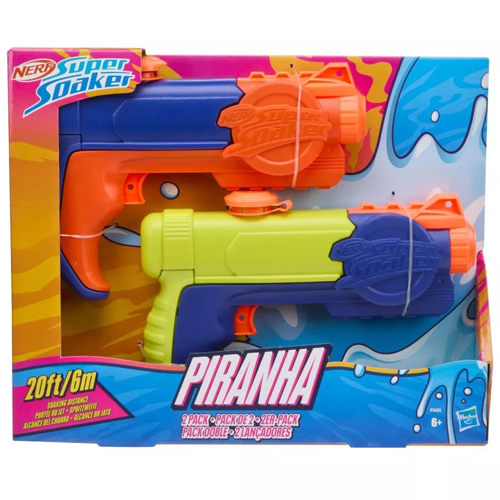 Super Soaker Pirahna Surge 2 Pack