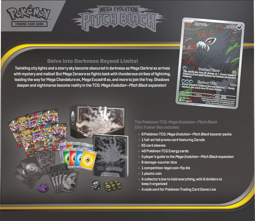 Pokemon Pitch Black Elite Trainer Box