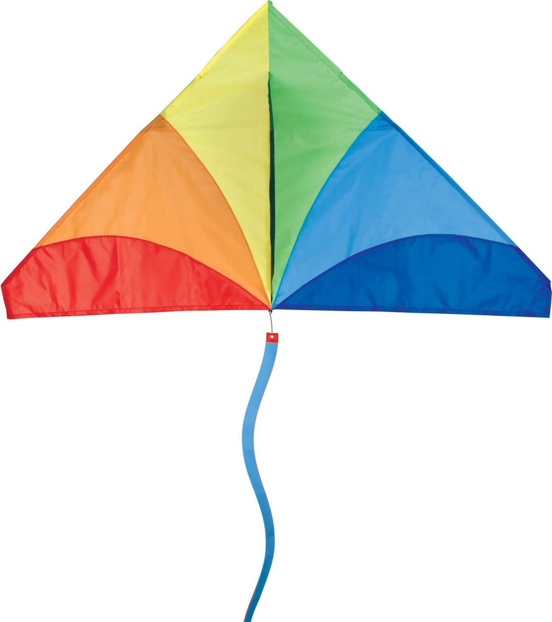 56 in. Delta Kite - Traditional Rainbow (Bold Innovations)