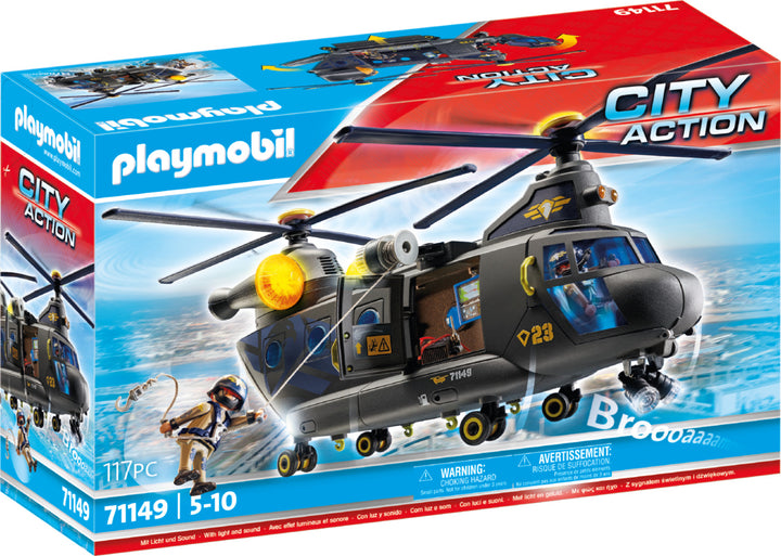 Playmobil Tactical Police: Large Helicopter