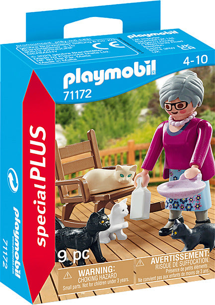 Playmobil Woman with Cats