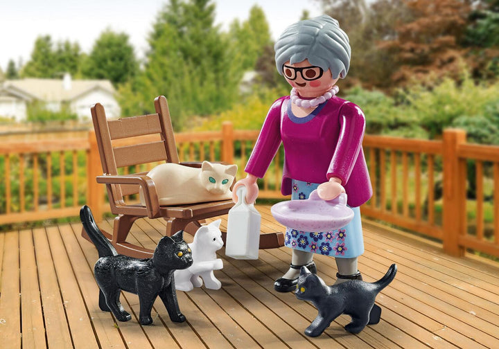 Playmobil Woman with Cats