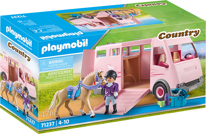 Playmobil Horse Transporter with Trainer