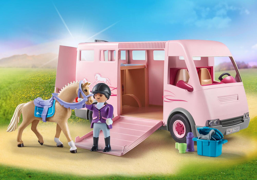 Playmobil Horse Transporter with Trainer