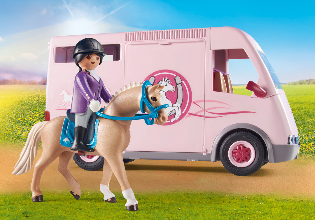 Playmobil Horse Transporter with Trainer