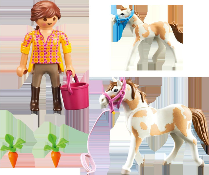 Playmobil Horse with Foal